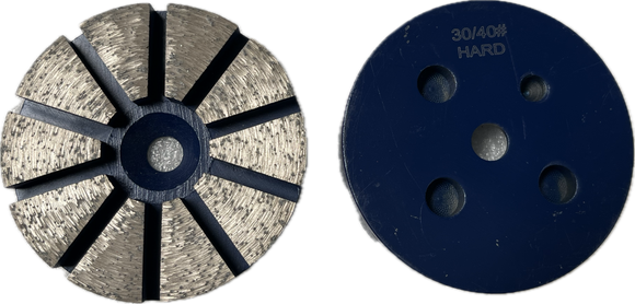 3" Metal Disc With Multi Holes for Trapezoid Quick Change Grinders(MD-TQC)