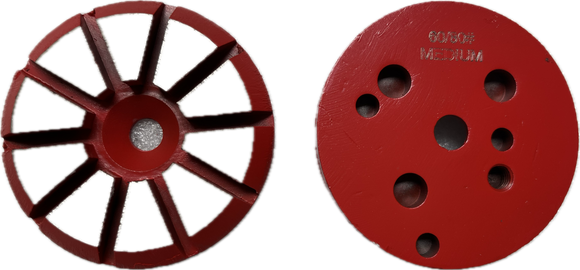 3" Metal Disc for Trapezoid Quick Change Grinders (MD-TQC)
