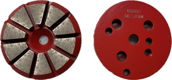3" Metal Disc for Trapezoid Quick Change Grinders (MD-TQC)