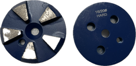 3" Metal Disc With Multi Holes for Trapezoid Quick Change Grinders(MD-TQC)