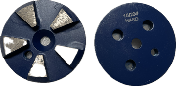 3" Metal Disc for Trapezoid Quick Change Grinders (MD-TQC)