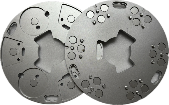 9" Magnetic Quick Change Plate - 6 Tool Holders