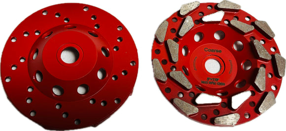 Tri Angle (Double Pine Nuts) Segments Cup Wheel