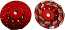 5"–7" Triangle Segment Cup Wheel (Double Pine Nuts)-11