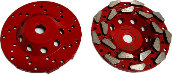 Tri Angle (Double Pine Nuts) Segments Cup Wheel