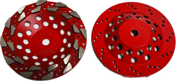 Tri Angle (Double Pine Nuts) Segments Cup Wheel