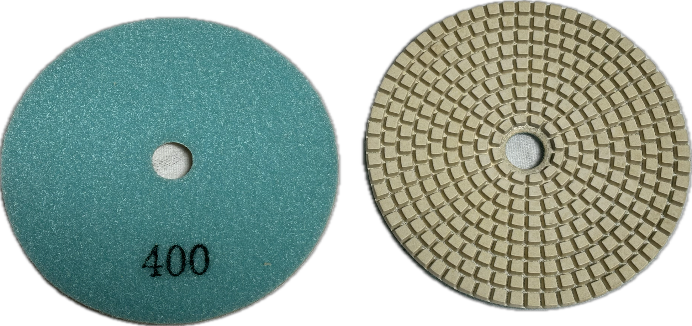 5 - 7 inch Flexible Resin Bond / Honeycomb Dry Polishing Pad