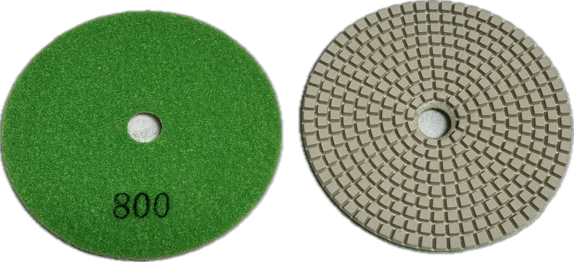 5 - 7 inch Flexible Resin Bond / Honeycomb Dry Polishing Pad