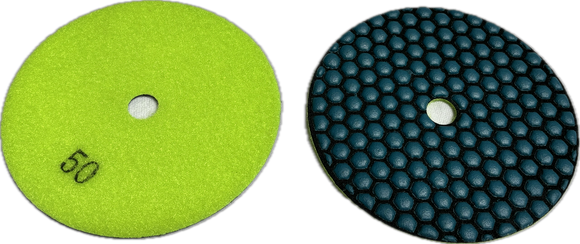 5"~7" Flexible Resin Bond / Honeycomb Dry Polishing Pad