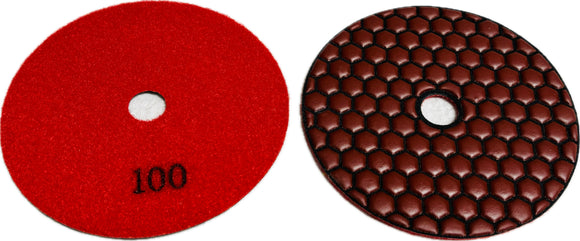 5"~7" Flexible Resin Bond / Honeycomb Dry Polishing Pad