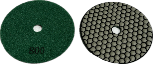 5"~7" Flexible Resin Bond / Honeycomb Dry Polishing Pad