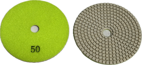 5"~7" Flexible Resin Bond / Honeycomb Dry Polishing Pad