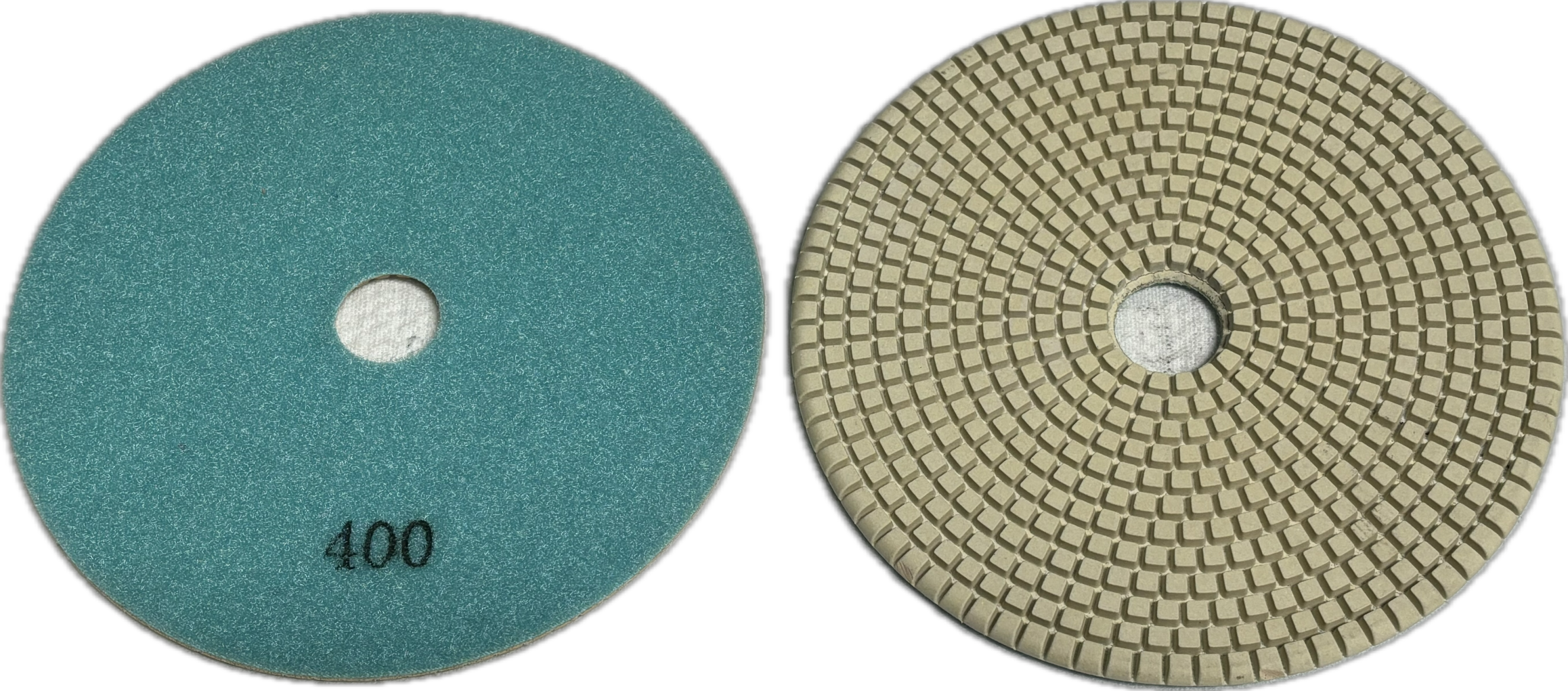 5 - 7 inch Flexible Resin Bond / Honeycomb Dry Polishing Pad