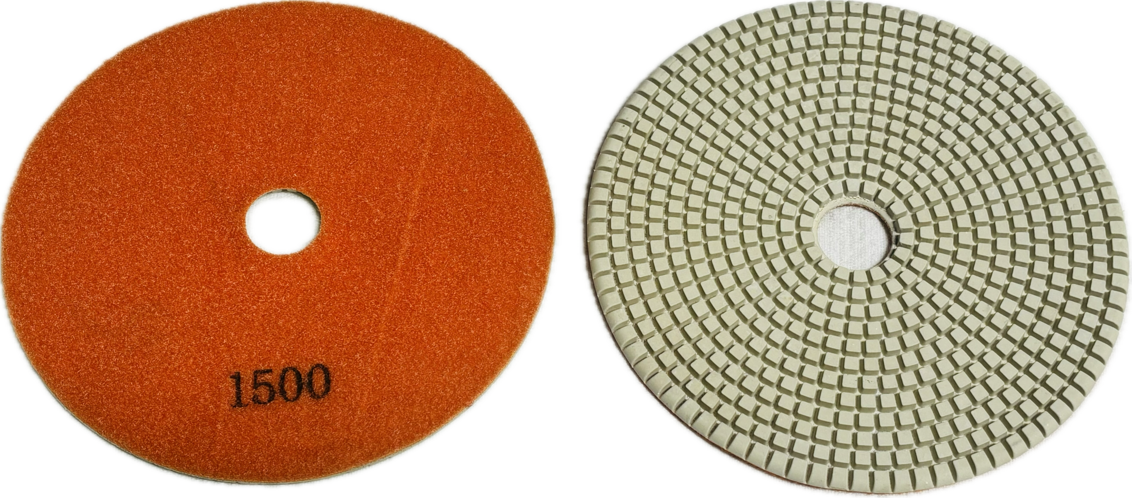 5 - 7 inch Flexible Resin Bond / Honeycomb Dry Polishing Pad