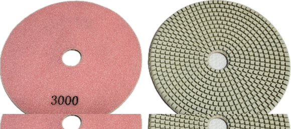 5"~7" Flexible Resin Bond / Honeycomb Dry Polishing Pad