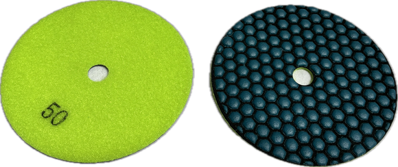 5"~7" Flexible Resin Bond / Honeycomb Dry Polishing Pad