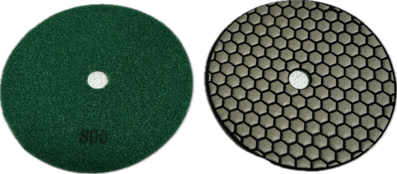 5"~7" Flexible Resin Bond / Honeycomb Dry Polishing Pad
