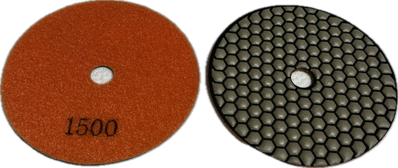 5"~7" Flexible Resin Bond / Honeycomb Dry Polishing Pad