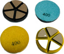 3" Ceramic Resin Polishing Pads With 5 Segment-2
