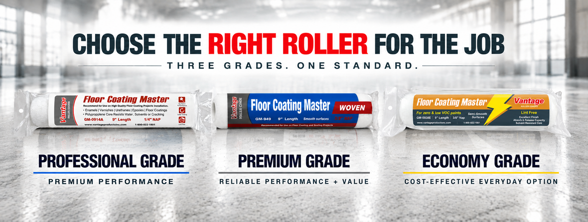 BUILT FOR EPOXY, URETHANE, AND CONCRETE COATING APPLICATIONS