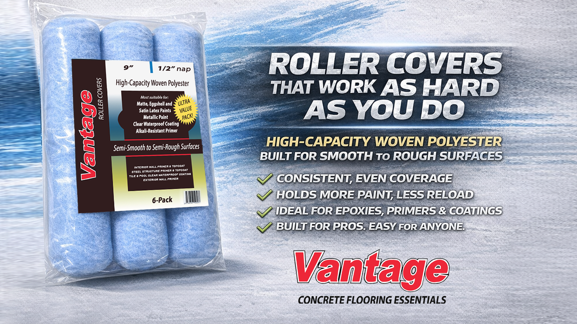 BUILT TO PERFORMProfessional-Grade Roller Covers for Smooth, Consistent Coating ApplicationEngineered for virtually lint-free performance, smooth material release, and a cleaner final finish. Built for contractors who need reliable results on every pass.