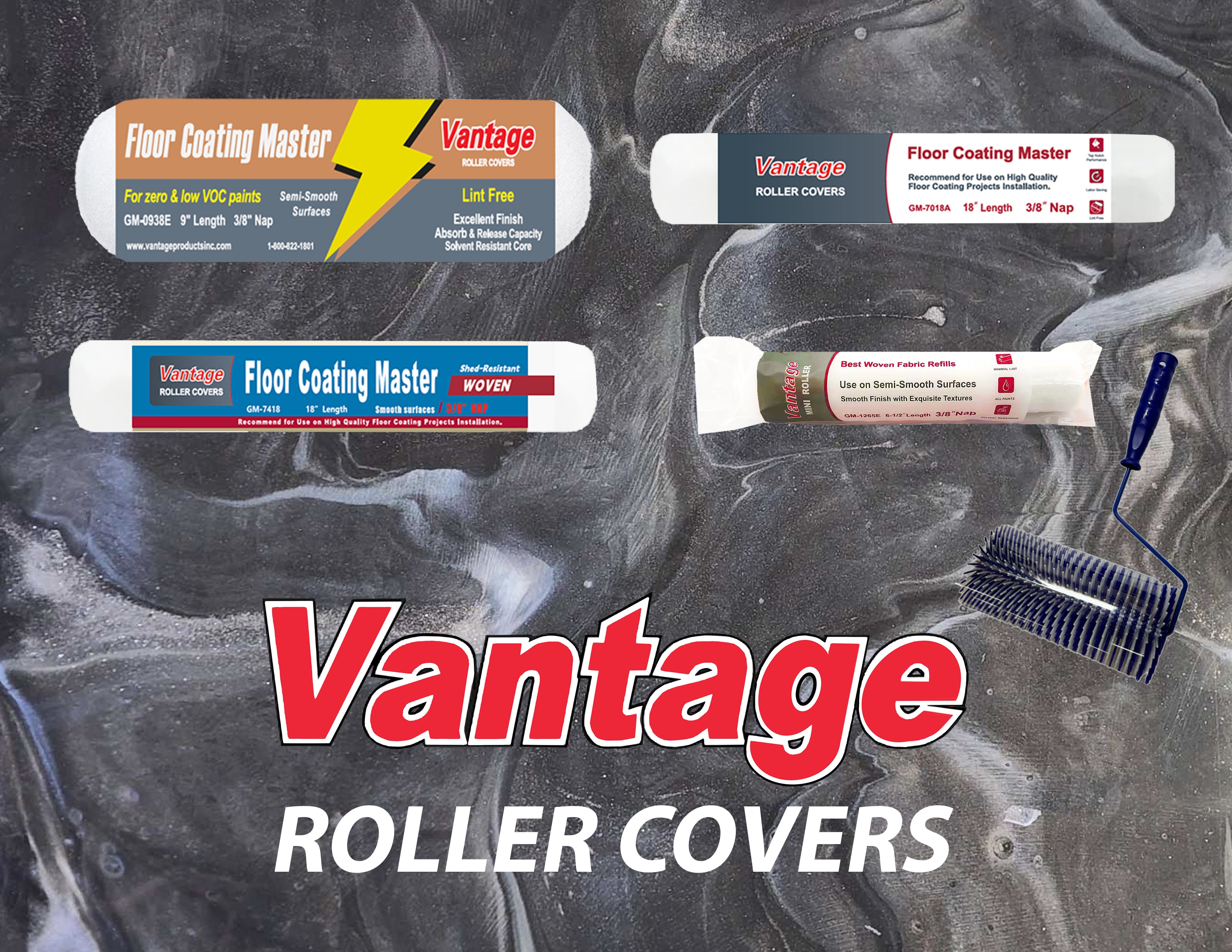 FLOOR COATING - Spiked Roller & Spike shoes