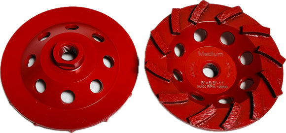 5"~7" Segmented Turbo Cup Wheel