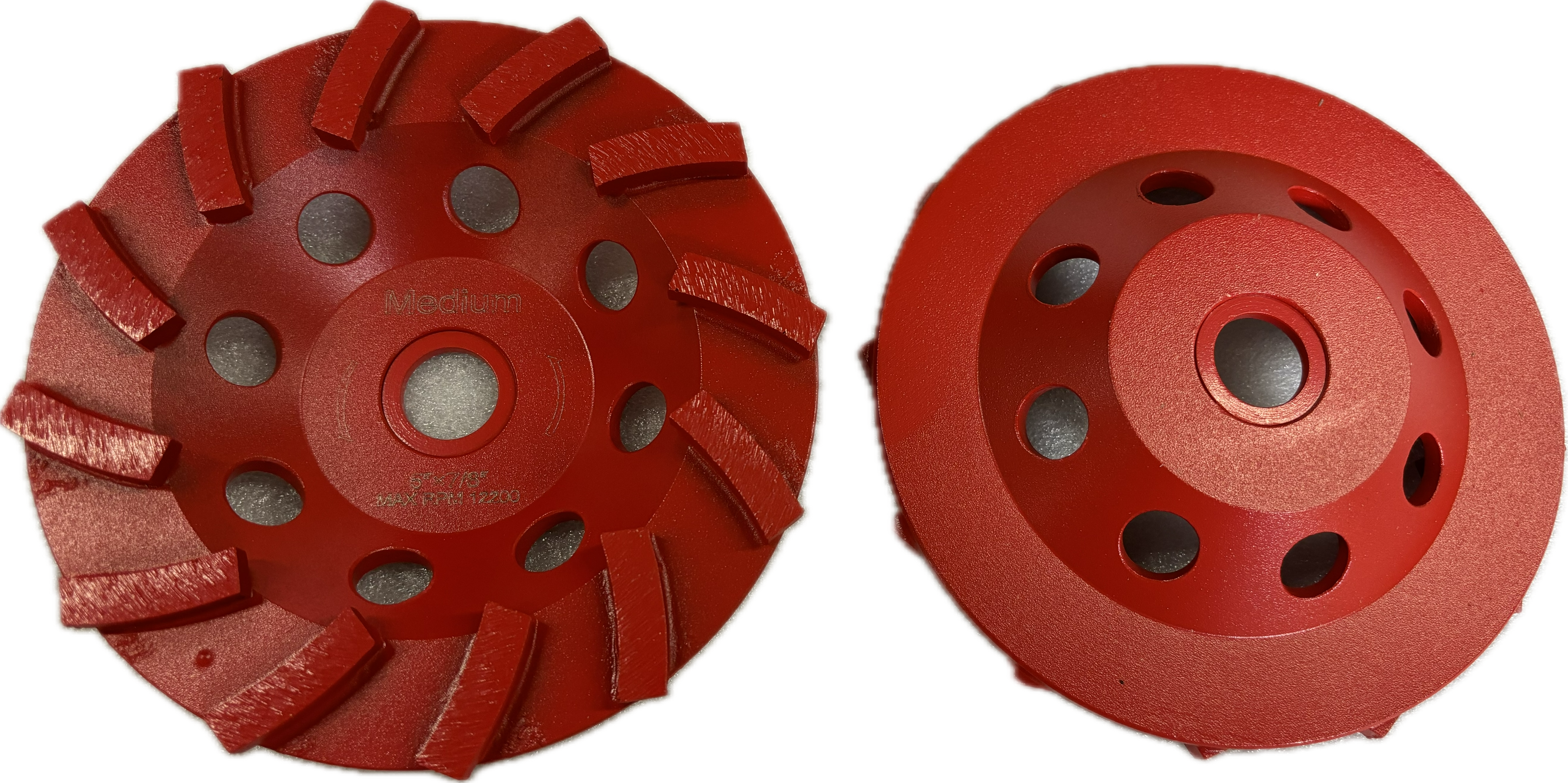 Segmented Turbo Cup Wheel