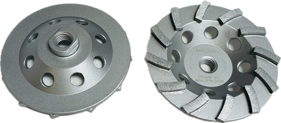 5"~7" Segmented Turbo Cup Wheel