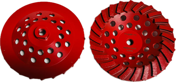 5"~7" Segmented Turbo Cup Wheel