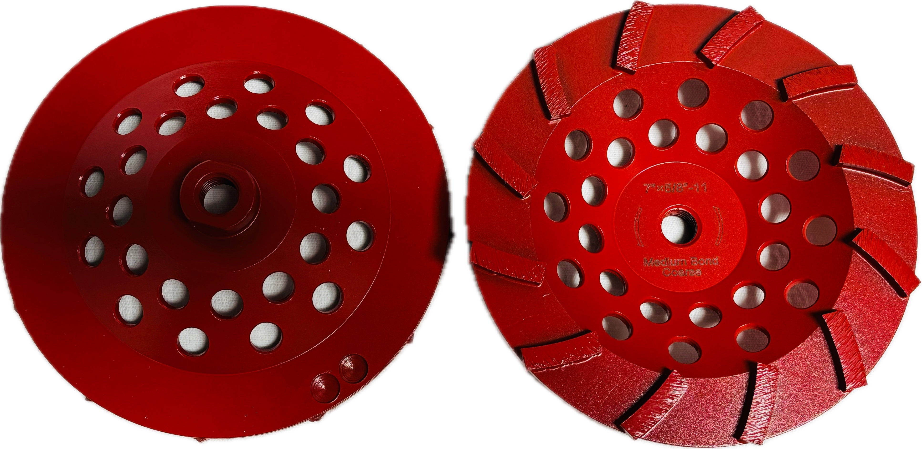 Segmented Turbo Cup Wheel