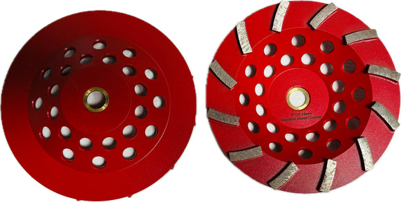 5"~7" Segmented Turbo Cup Wheel