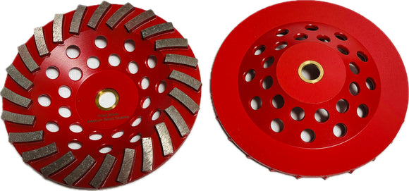 5"~7" Segmented Turbo Cup Wheel