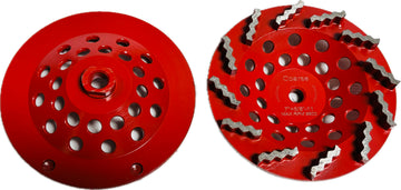 5"-7" S-Shaped Cup Wheel (SWSEG)