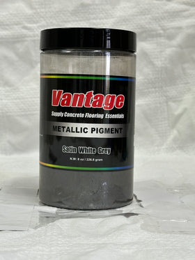 Buy satin-white-grey Vantage Metallic Pigment - 8 Oz