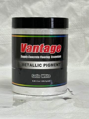 Buy satin-white Vantage Metallic Pigment - 8 Oz