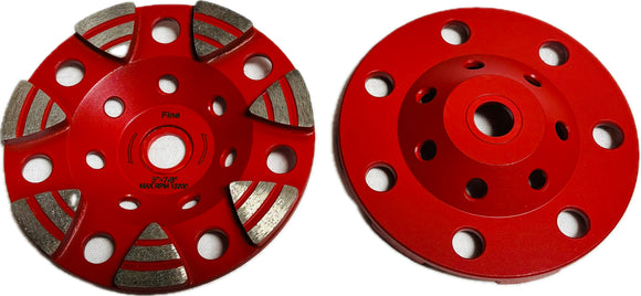 Triangle Segmented Cup Wheel (TASEG)