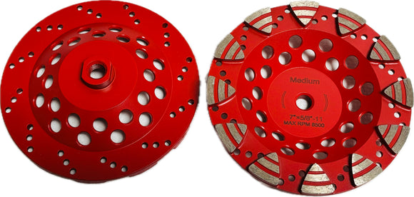 Triangle Segmented Cup Wheel (TASEG)