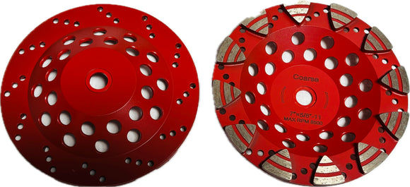 Triangle Segmented Cup Wheel (TASEG)