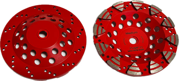 Triangle Segmented Cup Wheel (TASEG)