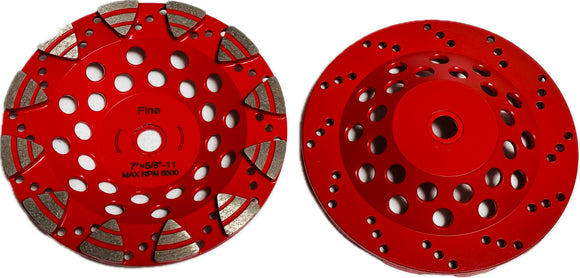 Triangle Segmented Cup Wheel (TASEG)