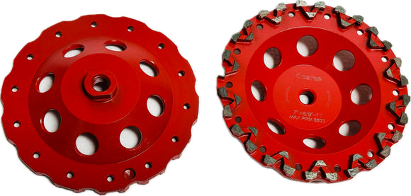 V Segment Cup Wheels