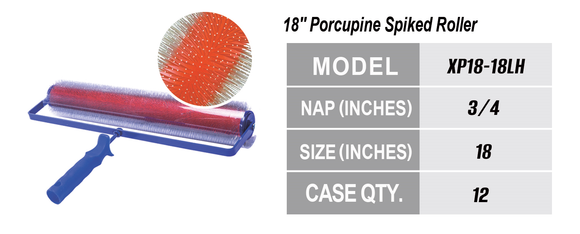 Vantage Self-Leveling Spiked Roller Plastic Spikes