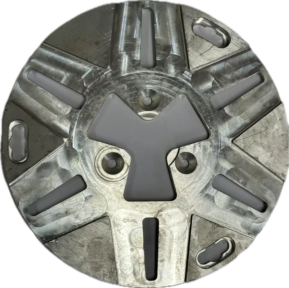 9" Magnetic Quick Change Plate - 6 Tool Holders