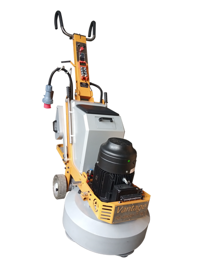 Description: FG-4H30-P-RC Grinder
Voltage: 440V
Working Width: Φ750MM /30 IN
Rotation Speed (rpm): 300-1200
Transmission: Gear
Power (hp): 15
Power Cord (mt): 10 M / 33 FT
Water Tank: 35L / 9 Gal
Weight: 528 kg (1164 lbs)
Disc Quantity: 12
Inverter: yes