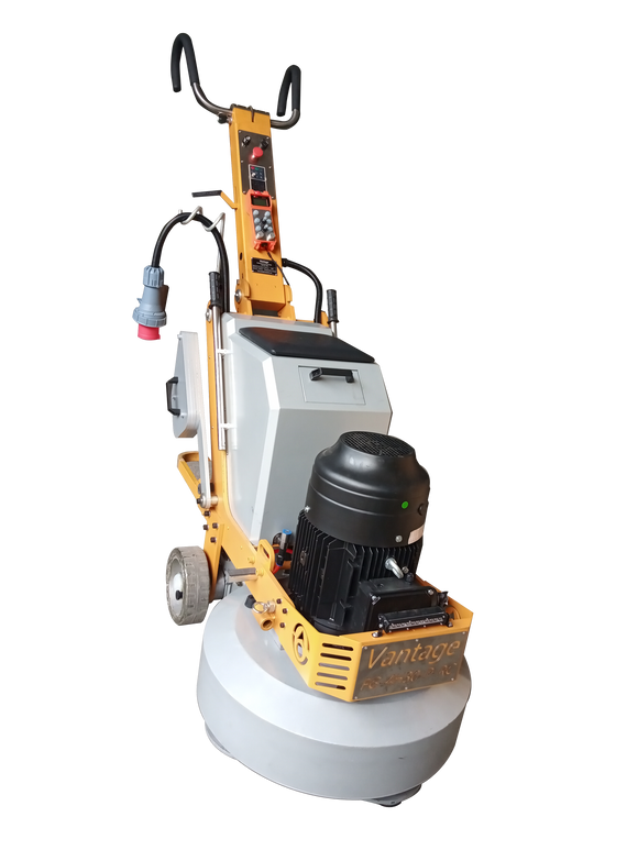 Description: FG-4H30-P-RC Grinder
Voltage: 440V
Working Width: Φ750MM /30 IN
Rotation Speed (rpm): 300-1200
Transmission: Gear
Power (hp): 15
Power Cord (mt): 10 M / 33 FT
Water Tank: 35L / 9 Gal
Weight: 528 kg (1164 lbs)
Disc Quantity: 12
Inverter: yes